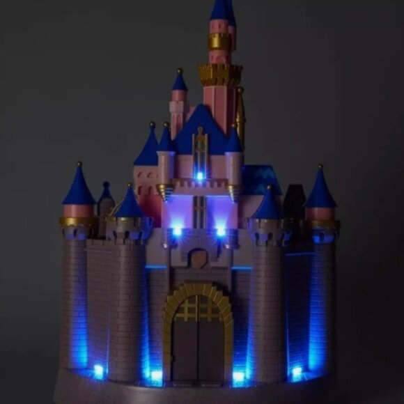 Disney Parks Disneyland Sleeping Beauty Castle light & Fireworks Sound Play Set - Picture 2 of 10